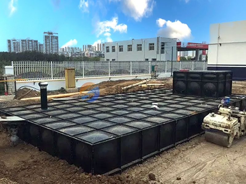 BDF地埋水箱案例現場